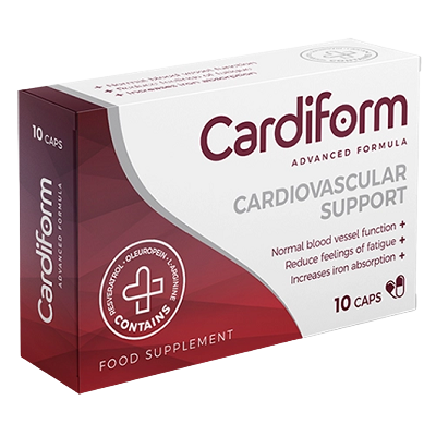 Cardiform capsule – păreri, preț, ingrediente, prospect, farmacie, comanda – România
